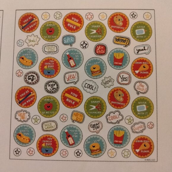 Reward Stickers Set 838 Stickers American Greetings - Picture 4 of 11